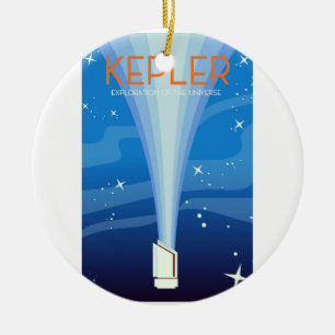 Adorno De Cerámica Kepler - Exploración del universo