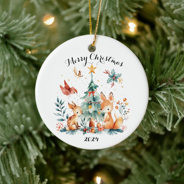 Adorno De Cerámica Keramik-Ornament (Árbol)