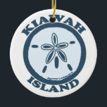 Adorno De Cerámica Kiawah Island.<br><div class="desc">Kiawah Island.</div>