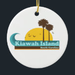 Adorno De Cerámica Kiawah Island.<br><div class="desc">Kiawah Island.</div>