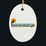 Adorno De Cerámica Kiawah Island.<br><div class="desc">Kiawah Island.</div>