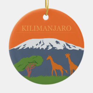 Adorno De Cerámica Kilimanjaro