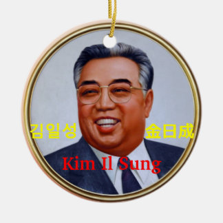 Adorno De Cerámica Kim Il Sung #2