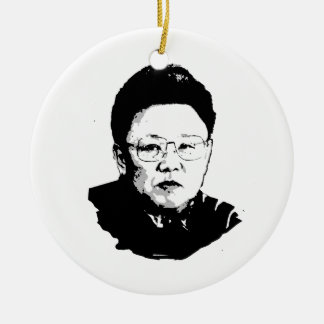 Adorno De Cerámica Kim Jong-il