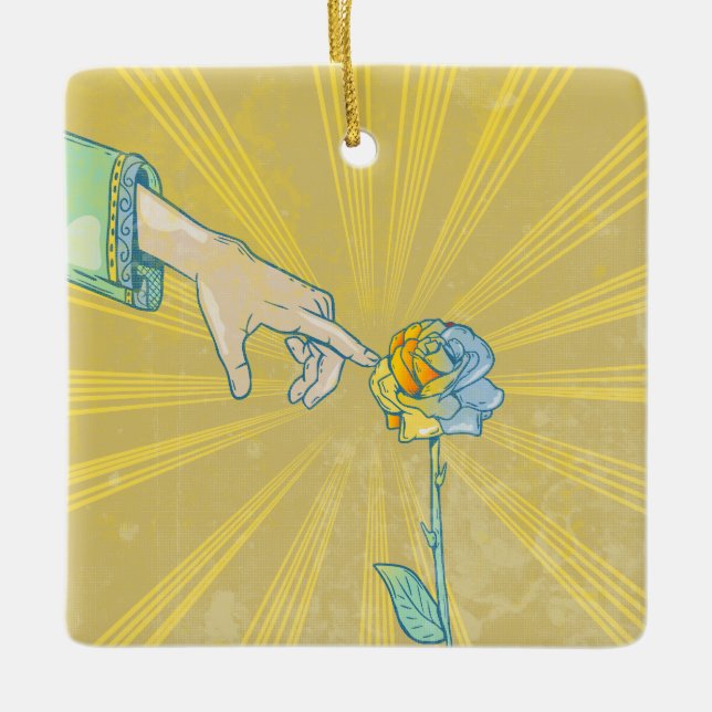 Adorno De Cerámica King Midas Golden Touch (Anverso)