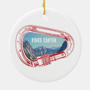 Adorno De Cerámica Kings Canyon Climbing Carabiner