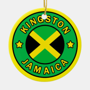Adorno De Cerámica Kingston Jamaica