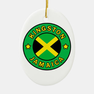 Adorno De Cerámica Kingston Jamaica