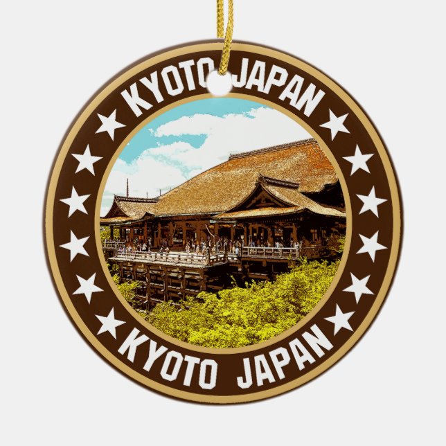 Adorno De Cerámica Kioto (Frente)