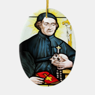 Adorno De Cerámica Kirchenfenster la Roche FR Suisse Ornament