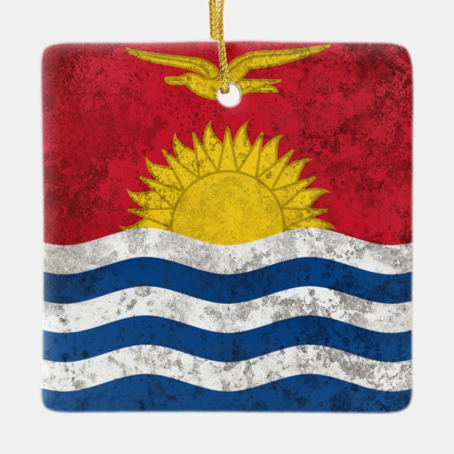 Adorno De Cerámica Kiribati (Anverso)