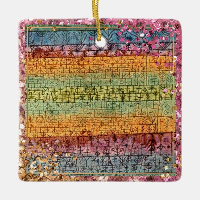 Adorno De Cerámica Klee - Espuma de guardería de árbol (Anverso)