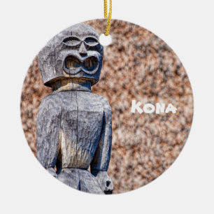 Adorno De Cerámica Kona Keepsake - Tikis