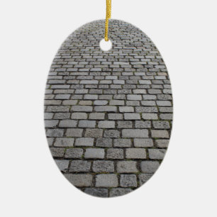 Adorno De Cerámica Kopfsteinpflaster