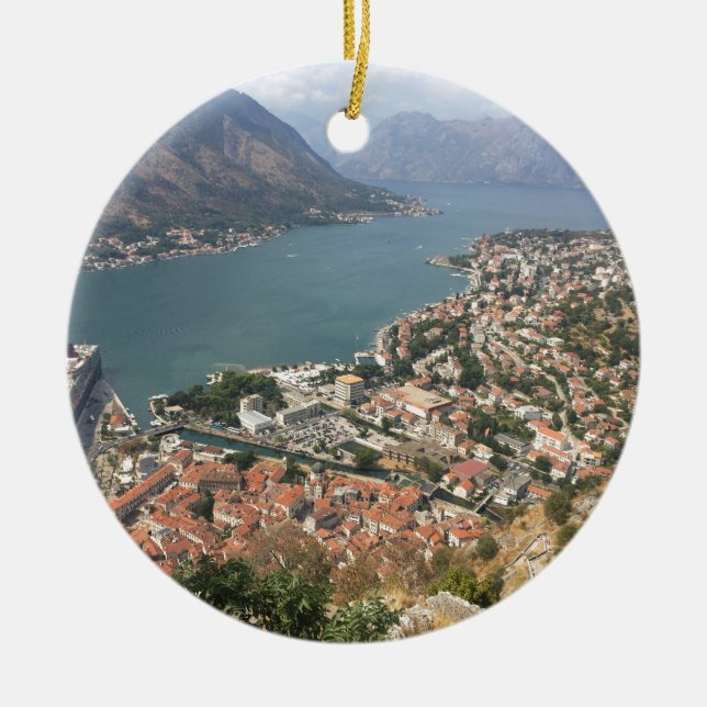 Adorno De Cerámica Kotor, Montenegro (Frente)