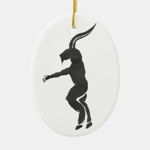 Adorno De Cerámica Krampus