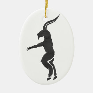 Adorno De Cerámica Krampus