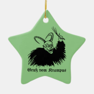 Adorno De Cerámica Krampus