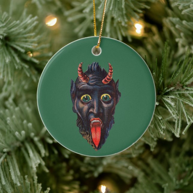 Adorno De Cerámica Krampus Ceramic Ornament (Árbol)