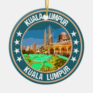 Adorno De Cerámica Kuala Lumpur