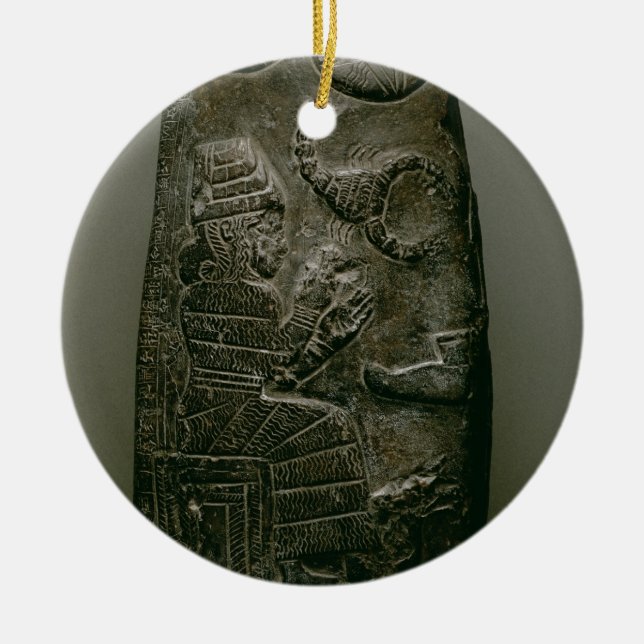 Adorno De Cerámica Kudurru de Nazimaruttash, rey de Babilonia, (Frente)