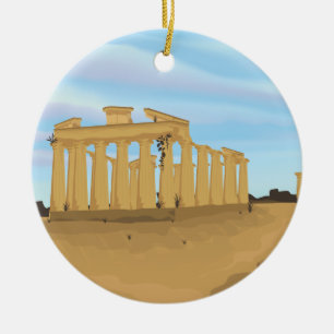 Adorno De Cerámica La Acrópolis del personalizado de Atenas