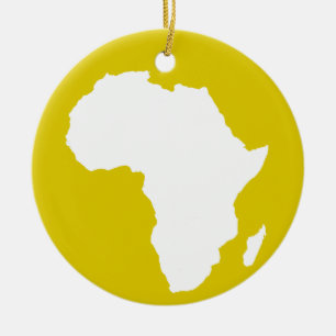 Adorno De Cerámica La adormidera dorada África audaz
