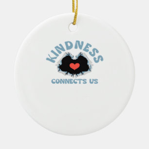 Adorno De Cerámica La Amabilidad Nos Conecta Con El Clásico