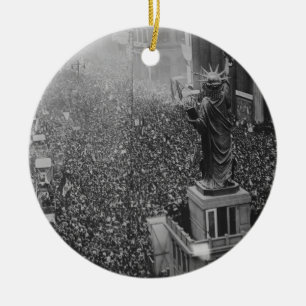 Adorno De Cerámica La anunciación del armisticio 11.11.1918