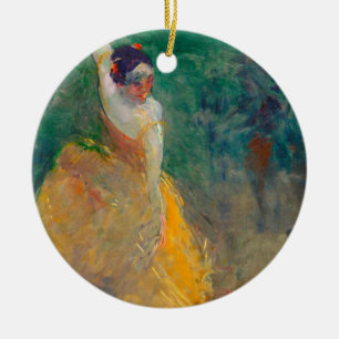 Adorno De Cerámica La Bailarina Española De Henri De Toulouse Lautrec