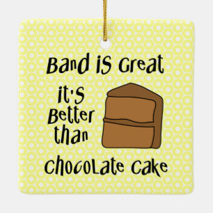 Adorno De Cerámica La banda es grande