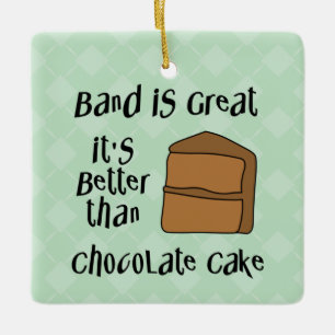 Adorno De Cerámica La banda es grande
