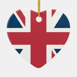 Adorno De Cerámica La bandera británica Union Jack