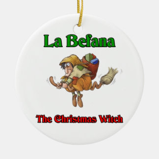 Adorno De Cerámica La Befana la bruja del navidad.