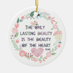 Adorno De Cerámica La belleza del corazón