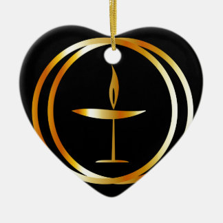 Adorno De Cerámica La cáliz llameante