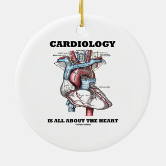 Adorno De Cerámica La cardiología está todo sobre el corazón