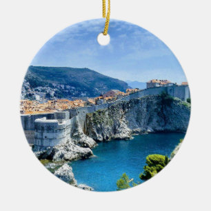 Adorno De Cerámica La ciudad vieja de Dubrovnik