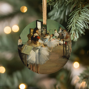 Adorno De Cerámica La clase de baile   Edgar Degas