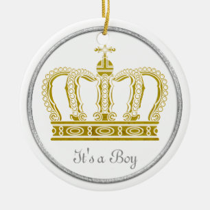 Adorno De Cerámica La Corona Real de Oro + tu trasero. e ideas