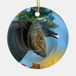 Adorno De Cerámica La crisálida cherokee