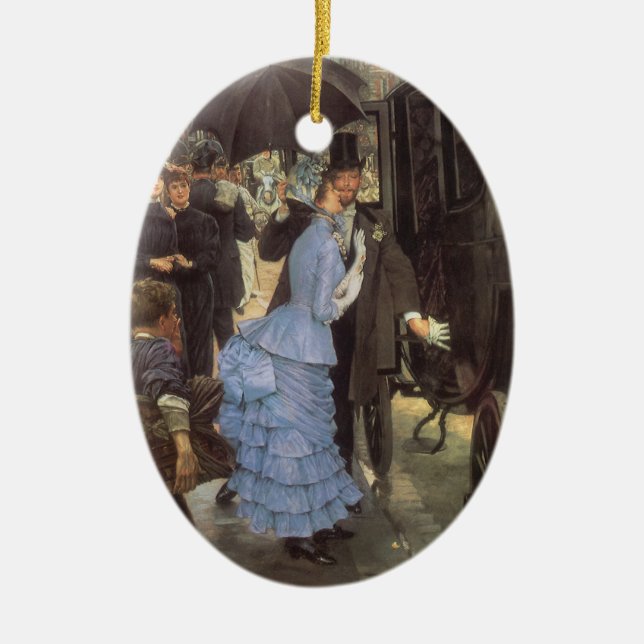 Adorno De Cerámica La dama de honor (también conocida como The Travel (Frente)