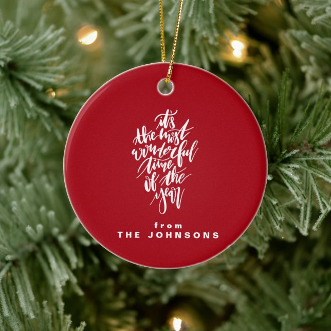 Adorno De Cerámica la época más maravillosa del año... (Árbol)