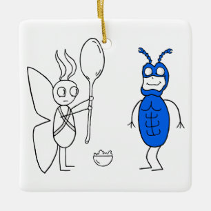 Adorno De Cerámica La ESCUELA ES Demasiado grande