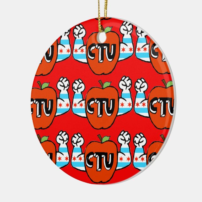 Adorno De Cerámica La escuela pública de CTU/Every Chicago es mi (Izquierda)