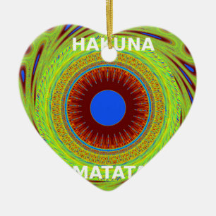 Adorno De Cerámica La etnia tiene un buen día y una mejor noche