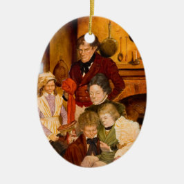 Adorno De Cerámica La familia Cratchit