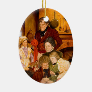 Adorno De Cerámica La familia Cratchit