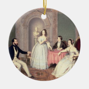 Adorno De Cerámica La familia del Ala de José Sigismondo del marqué
