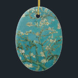 Adorno De Cerámica La flor de almendras de Van gogh<br><div class="desc">La obra maestra de Van Gogh Almond Blossom Por favor visite nuestra tienda para ver otros artículos similares.</div>